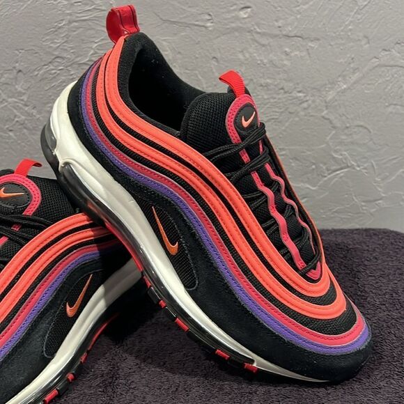 🔥🔥 NIKE Air Max 97 Sunset “RARE” Special Edition - Men Sz 10 - EUC - Picture 2 of 11